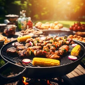 Spiced Beef and Eggplant Kabobs